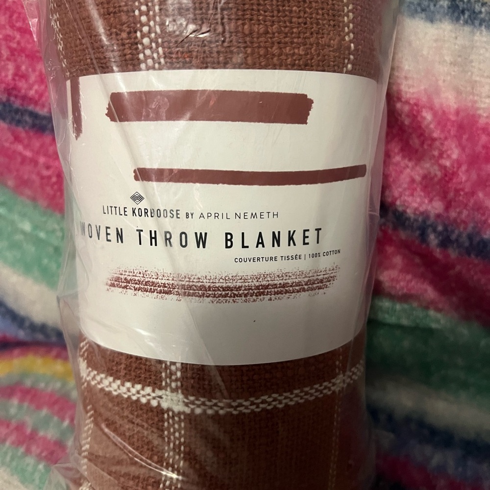 Little Korboose Throw Blanket NEW in bag
